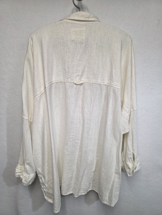 American Eagle Go Big Ultra Oversized Womens Long Sleeve Shirt Size XL - Picture 10 of 11